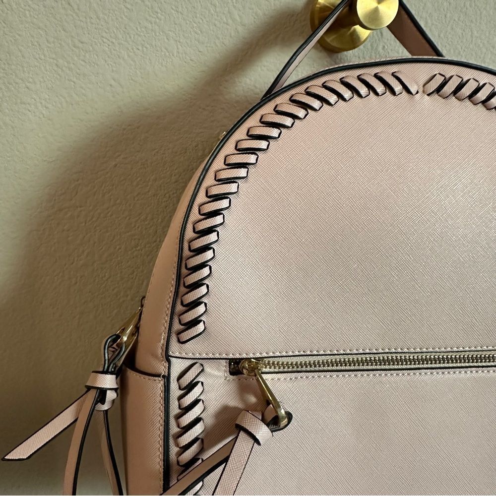 Calpak pale pink Backpack with Stitch Detail - Picture 4 of 8